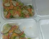 A picture of step 2 of Cookies Loaded Salad.