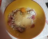 A picture of step 1 of My Lamb Meat and Mint Balls.