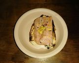 Foto del paso 5 de la receta: Tortas de jamón calientes rellenas de queso asadero
