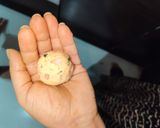 A picture of step 3 of Paneer cheese balls for kids.
