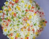 Foto del paso 1 de la receta: Arroz primavera simple, rápido y riquísimo
