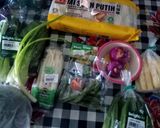 Gambar langkah 1 resipi Mee Suah Vegetarian.