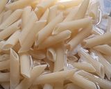A picture of step 1 of Spicy Tomato Pasta(kids favourite) 😋😋😋♥️♥️♥️.