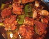 A picture of step 10 of Chilli Fish.