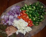 Foto langkah ke 2 dari resep Kikil Tempe Tumis Cabai Ijo.