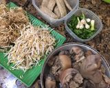 Hình bước làm 5 của món Bún mọc giò heo