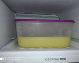 A picture of step 4 of Mango ice-cream.
