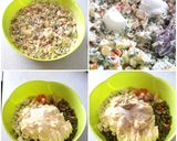 Franciasaláta hentesmester  módra recept fázis 5 fotója