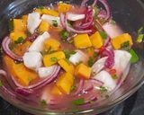 A picture of step 5 of Easy ceviche for beginners.
