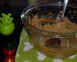 A picture of step 3 of Dalgona with twist.