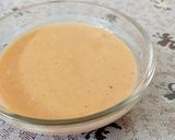 A picture of step 3 of Dynamite sauce.