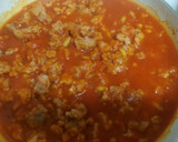 Foto del paso 3 de la receta: Lasaña de pavo, piñones y queso feta en tupper