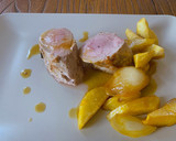 Foto del paso 10 de la receta: Solomillo de cerdo con romero y manzanas