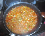 Foto del paso 3 de la receta: Fideos con jamoncitos de pollo y verduras