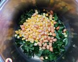 A picture of step 2 of Maharashtrian alu chi patal bhaji.