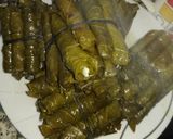 A picture of step 5 of Stuffed Grape Leaves (Warak Enab or Yabrak).