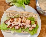 Une image de l'étape 3 de César poulet sandwich.