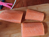 Salmón con soja y miel