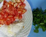 A picture of step 2 of Frijoles Charros.