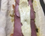 Foto del paso 8 de la receta: Empanada arrollada de pastrón y quesos 🥓🫑🧀🧅