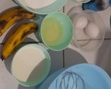 Foto del paso 1 de la receta: Budín de bananas