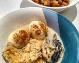 Foto langkah ke 11 dari resep Opor Ceker Kampung Telor Tahu + Sambel Goreng Ati.