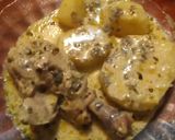 Foto del paso 6 de la receta: Pollo al verdeo con papas al natural