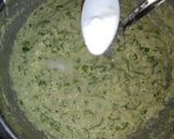 A picture of step 4 of Rice and Green Gram Split Dal Handva.