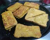 A picture of step 6 of Besan slice.