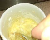 A picture of step 2 of Peanut butter-banana mug muffins.