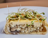 Foto del paso 4 de la receta: Canastitas de arroz integral con champignones 🍚 🍄