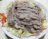 高麗菜蒜泥白肉（大同電鍋料理）的食譜步驟5照片