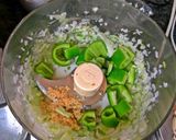 A picture of step 4 of Chicken, Spinach Rice Bowl.