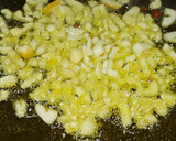 Foto del paso 4 de la receta: Spaguetini con ajoaceite, cayenas y tocineta