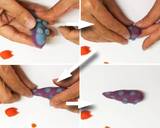 Small Nerikiri Wagashi: "Iguana" recipe step 6 photo