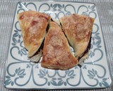 Foto del paso 5 de la receta: Girasol de hojaldre con chocolate y glaseado