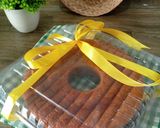 Foto langkah ke 6 dari resep Bolu Pisang Marmer.