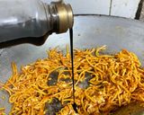Gambar langkah 4 resipi Mee Goreng Mamak.