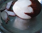 केसरी कोकोनट बाइट (Kesari coconut bite recipe in Hindi) रेसिपी चरण 1 फोटो