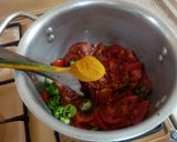 A picture of step 11 of Bhuni Lauki.
