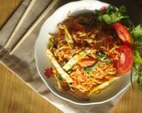Foto langkah ke 6 dari resep Mie setan ala anak kos rasa restoran.