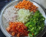 A picture of step 1 of Mocha Koda Salad [Field Bean Delight].