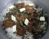 A picture of step 11 of Easy Mutton Biryani.