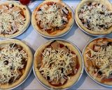 Foto langkah ke 5 dari resep Mini Pizza Bread.