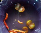Foto langkah ke 4 dari resep Sayur Bening dengan Tempe,Tahu Goreng,Udang Tepung & Sambal Terasi.