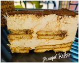 A picture of step 9 of Marie Biscuits Tiramisu.
