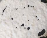 A picture of step 3 of Neer Dosa.