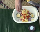 Foto langkah ke 9 dari resep Cacapan Hampalam Limau Kuit Garih Haruan.