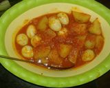 Foto langkah ke 6 dari resep SambeladoTelurpuyuh kentang ala anak kos.