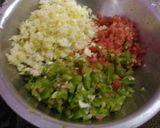 A picture of step 1 of Moong dal cheela.